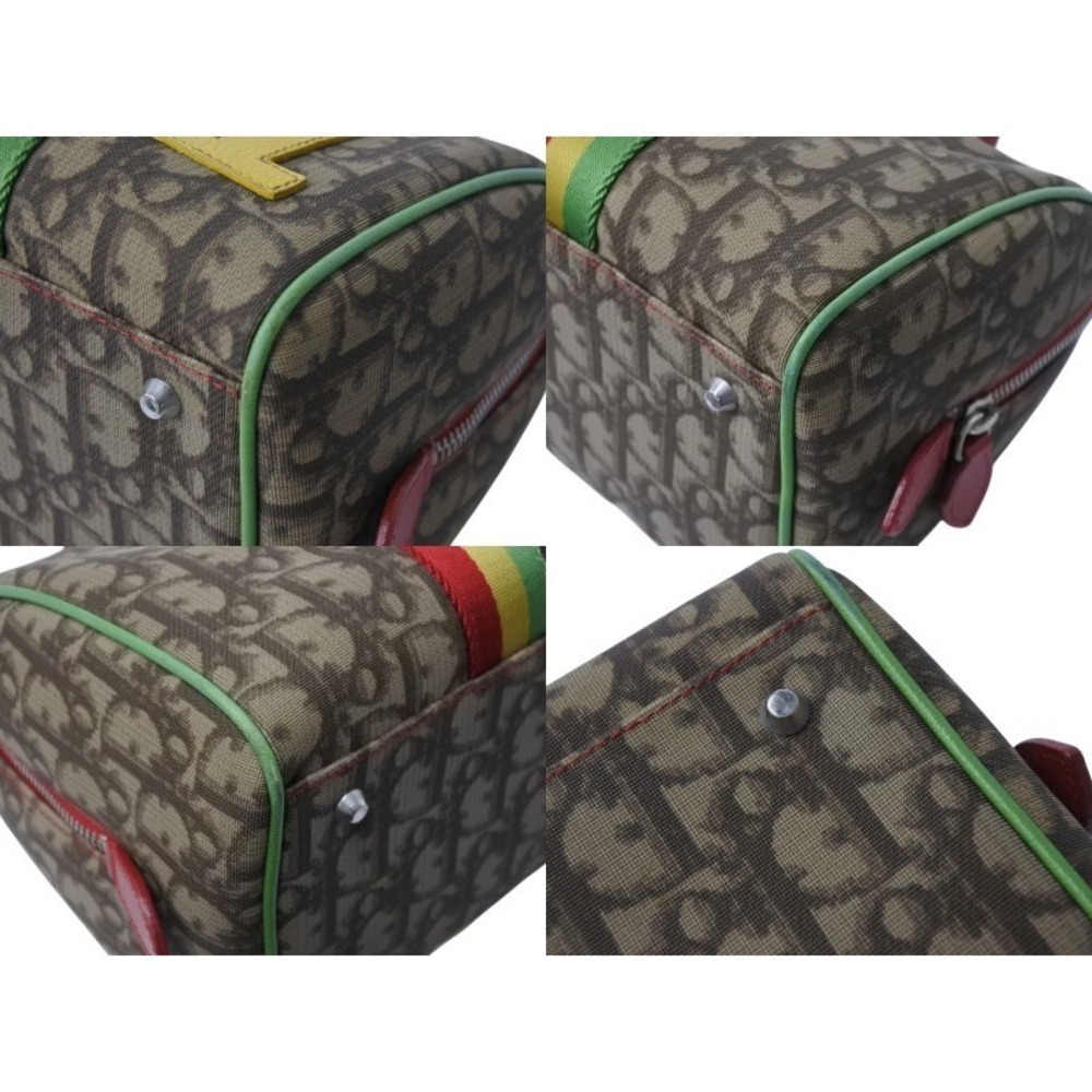 Christian Dior handbag Trotter Rasta color brown Galliano - Picture 8 of 10